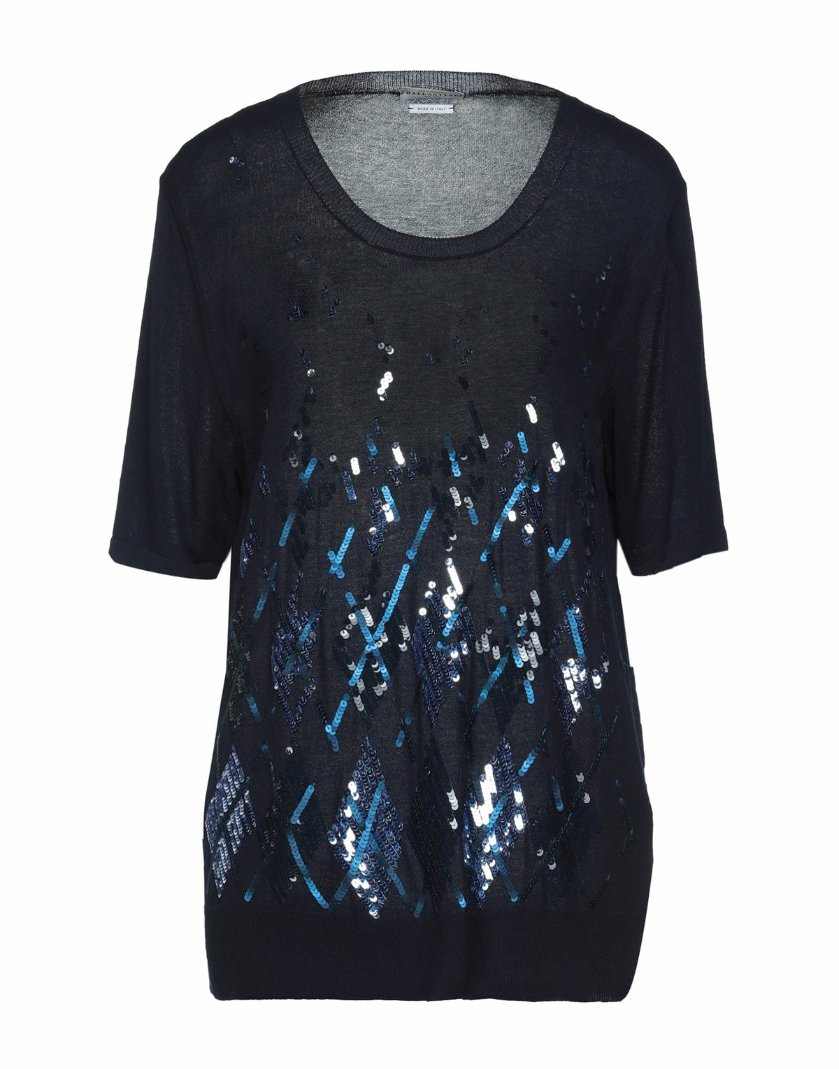 Ballantyne Womens Sweater Midnight in Blue