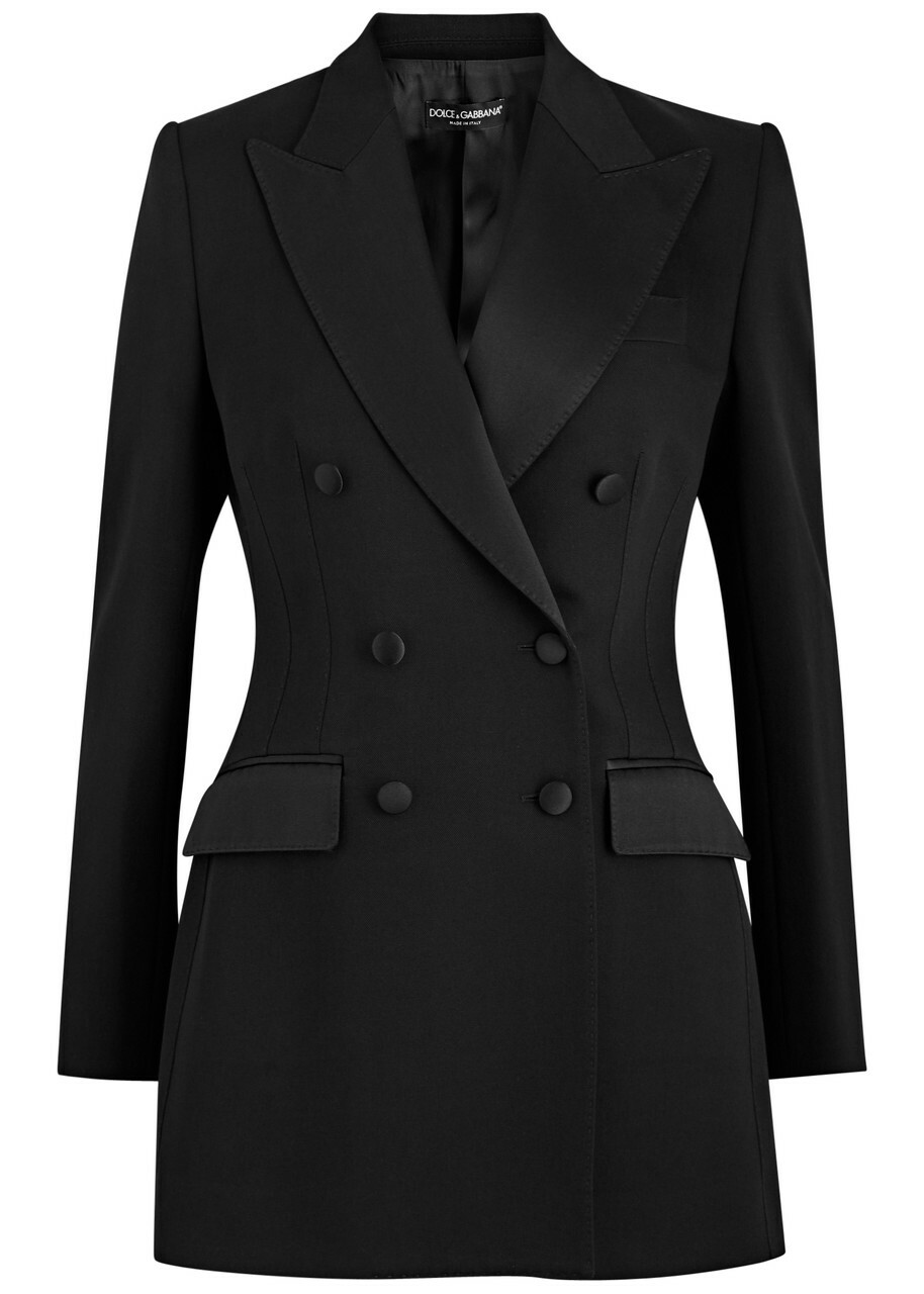 Dolce & Gabbana Black STAFF 2 Buttons Suit Jacket Blazer