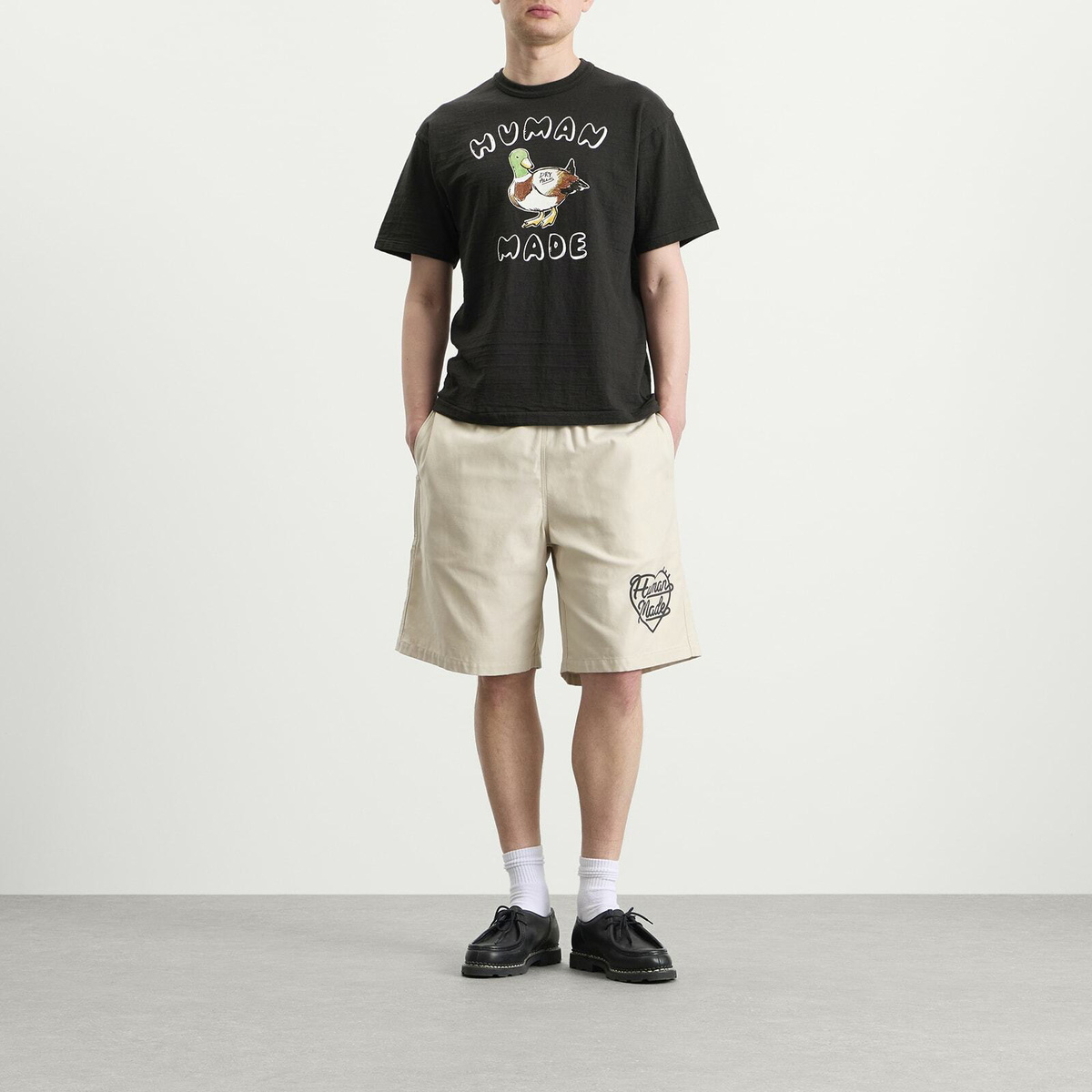 Human Made Men's Duck Sketch T-shirt in Black