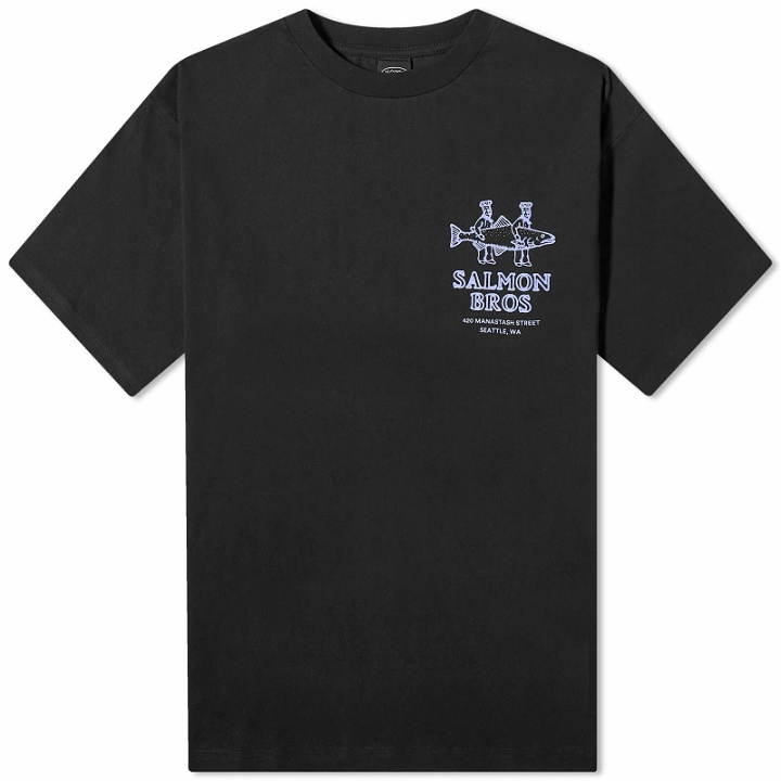 Photo: Manastash Men's CiTee Salmon T-Shirt in Black