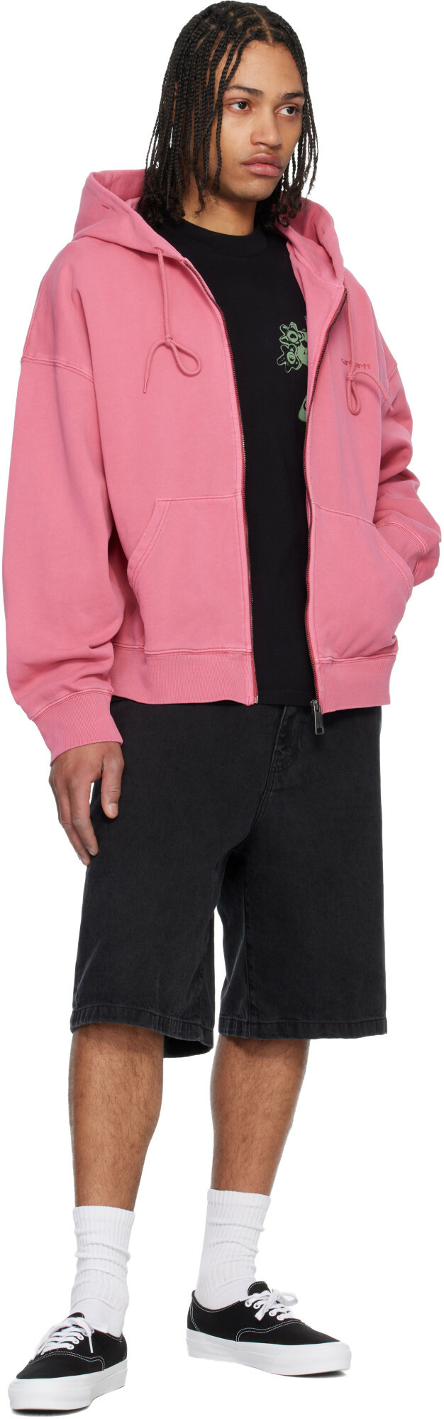 Carhartt Work In Progress Pink Benton Hoodie
