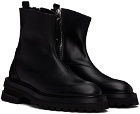 ADYAR SSENSE Exclusive Black Zip Boots