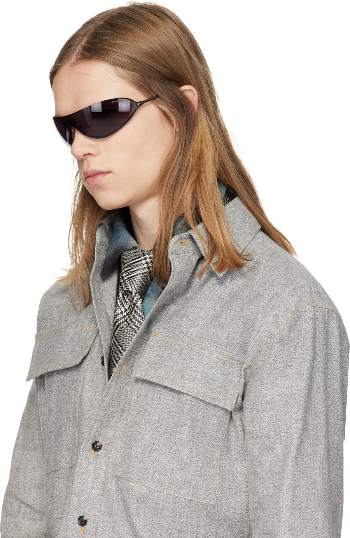 TOM FORD Black Brady Sunglasses
