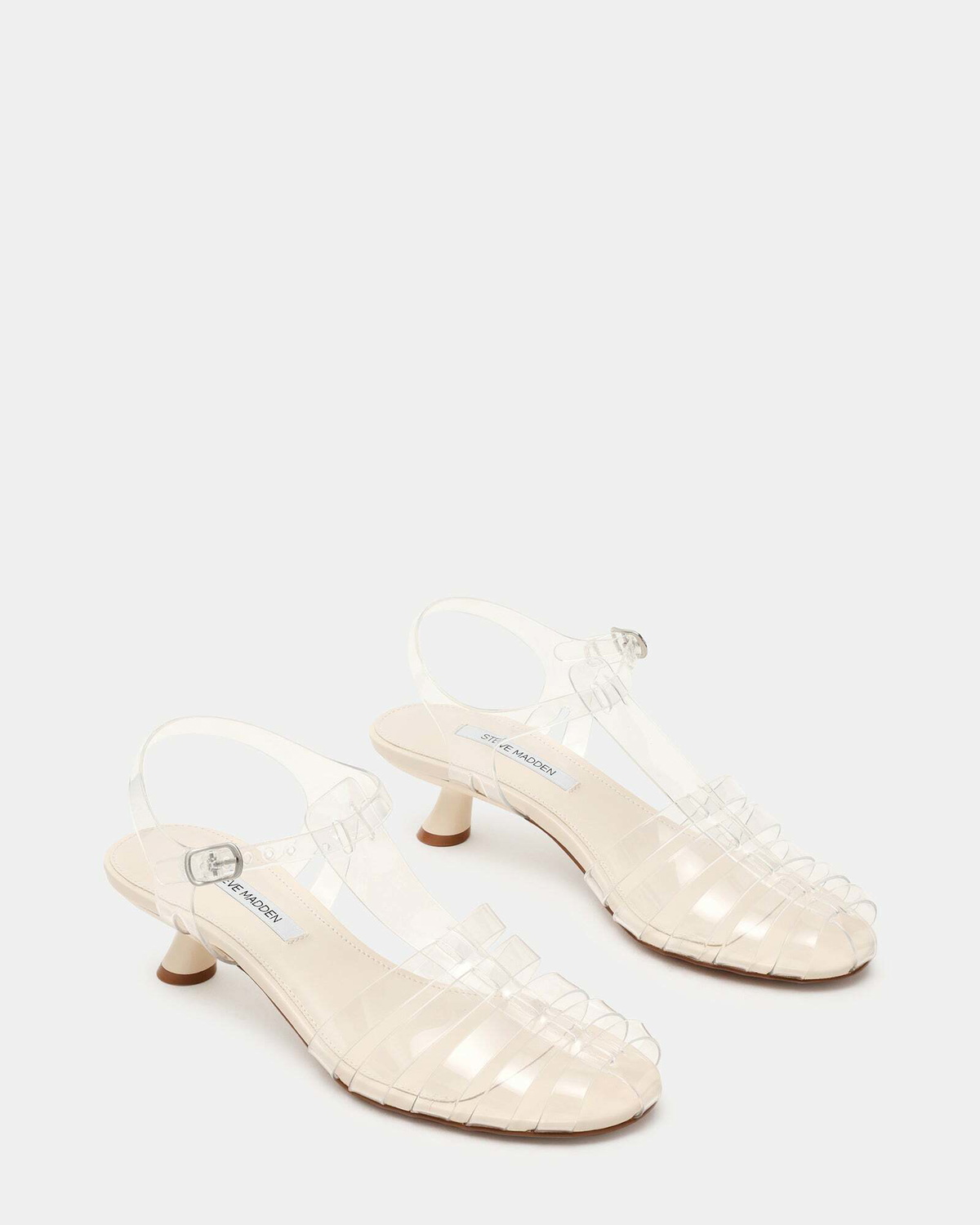 Steve Madden Jelina Heels in Clear