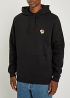 Les Deux Felipe Hooded Cotton Sweatshirt Black