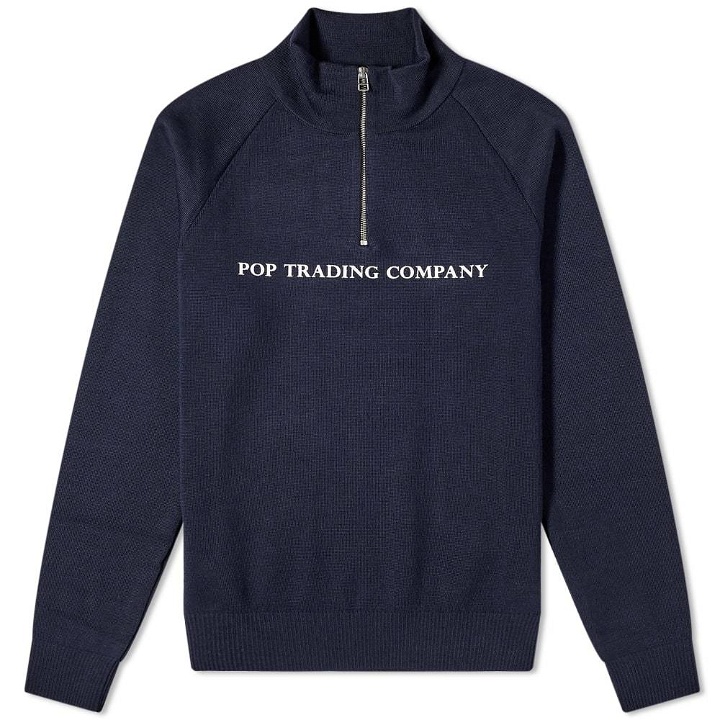 Photo: POP Trading Company Knitted Halfzip
