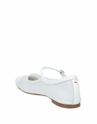 Aeyde Womens Ballet flats in White