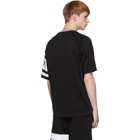 Givenchy Black and White Embroidered Logo T-Shirt