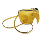 Loewe Yellow Mini Elephant Messenger Bag