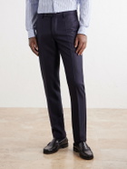 Slowear - Incotex Straight-Leg Wool-Canvas Trousers - Blue