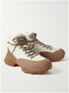 ROA - Andreas Strap Rubber and Leather-Trimmed Ripstop Hiking Boots - Neutrals