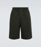 The Row Dovi cotton jersey shorts