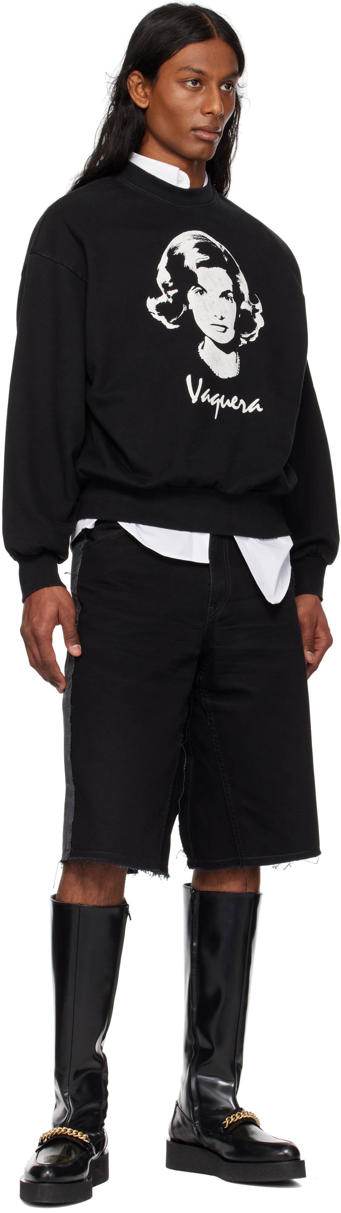 VAQUERA Black Jackie Sweatshirt Vaquera