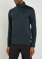 Vuori Ponto Half-zip Jersey Sweatshirt Navy