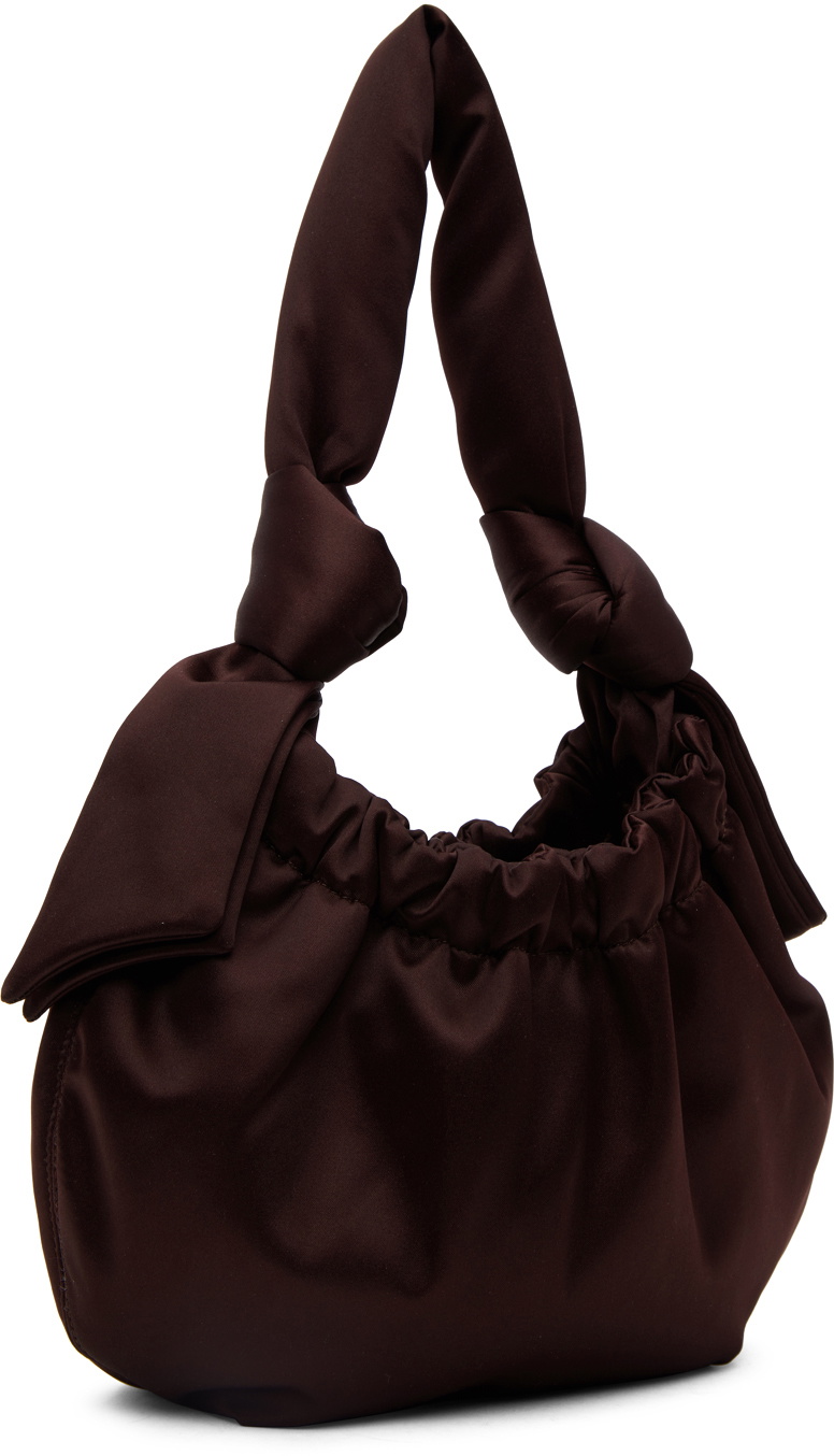 GANNI Brown Small Occasion Shoulder Bag GANNI