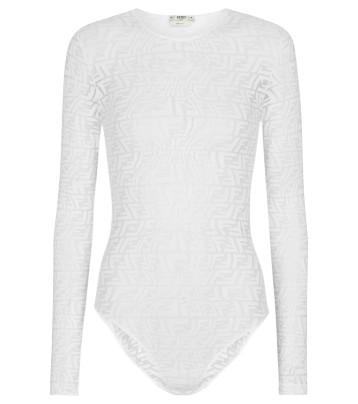 Photo: Fendi Vertigo tulle bodysuit