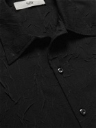 SÉFR - Suneham Crepe Shirt - Black - S