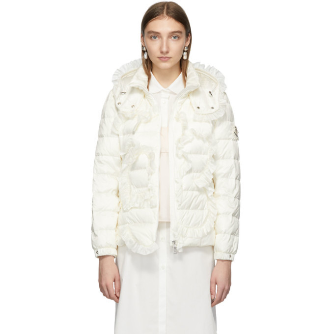 Moncler Genius 4 Moncler Simone Rocha White Down Jacket Moncler Genius