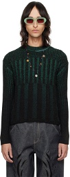 Andersson Bell Black & Green Woosoo Sweater