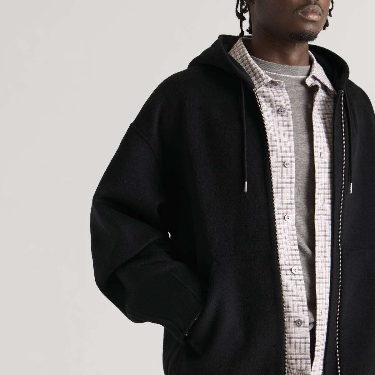 END. x Samsøe Samsøe Men's Sabaku Jacket in Black