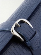 Rapport London - Croc-Effect Leather Watch Roll