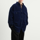 Merely Made Men's Corduroy Overshirt in Navy