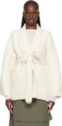 Lauren Manoogian Off-White Coto Cardigan