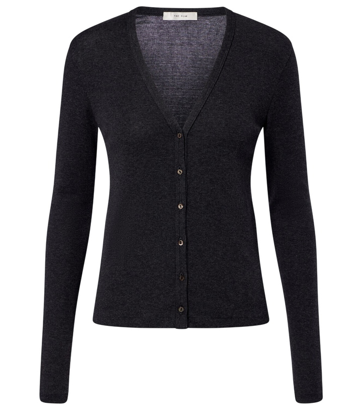 Photo: The Row Cresp cotton cardigan