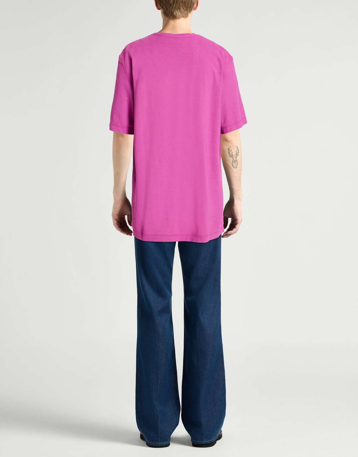 Drumohr Mens T-shirt Mauve