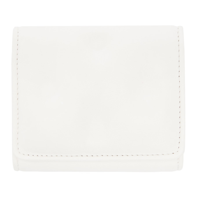 Maison Margiela White Square Glam Slam Wallet Maison Margiela