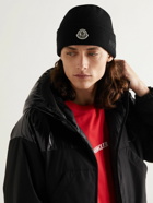 Moncler Genius - Fragment Logo-Appliquéd Ribbed Wool Beanie