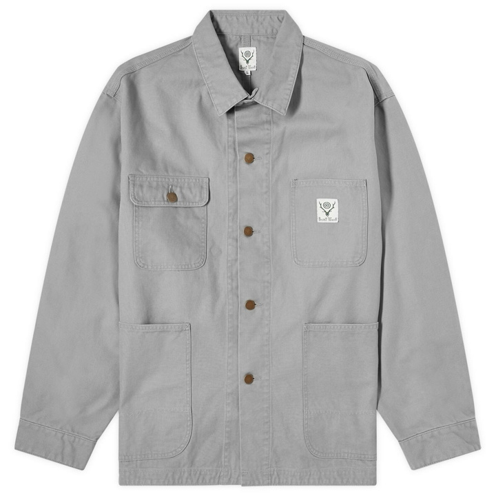 Photo: South2 West8 Men's Coverall Jacket in Grey