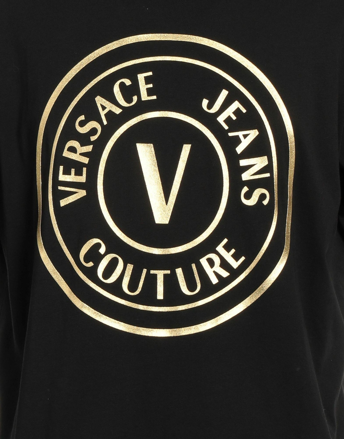 Versace Jeans Couture Mens T-shirt in Black