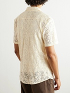 Club Monaco - Crocheted Cotton Shirt - Neutrals