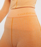 Cordova Sierra ribbed-knit high-rise leggings