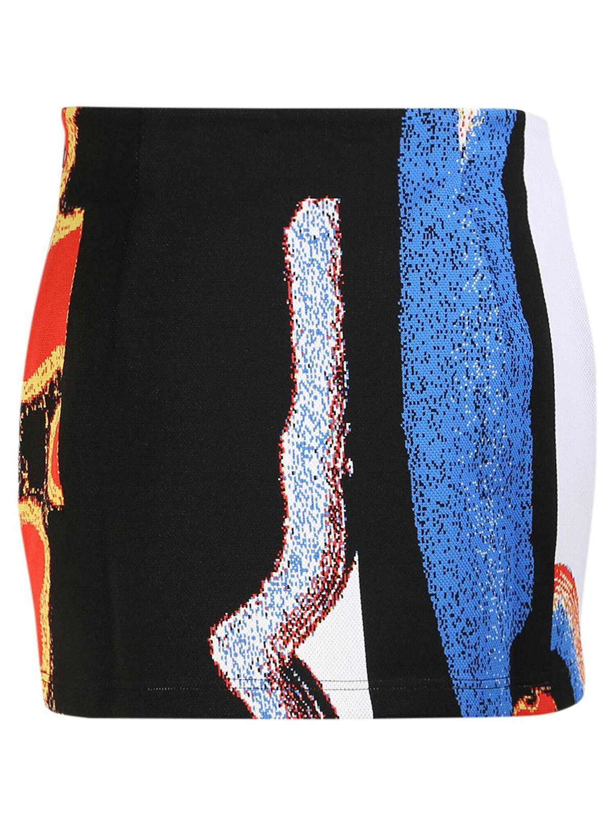 AMBUSH Mini Skirt With Abstract Print