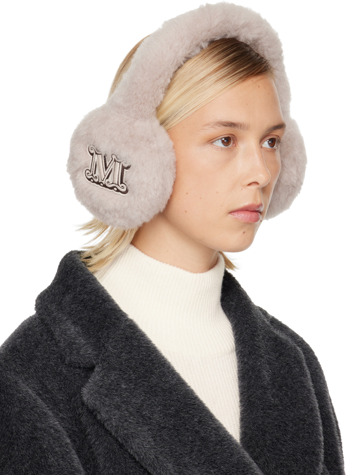Max Mara Beige Muffy1 Ear Muffs