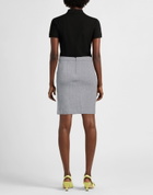 Gant Womens Mini skirt Slate in Blue