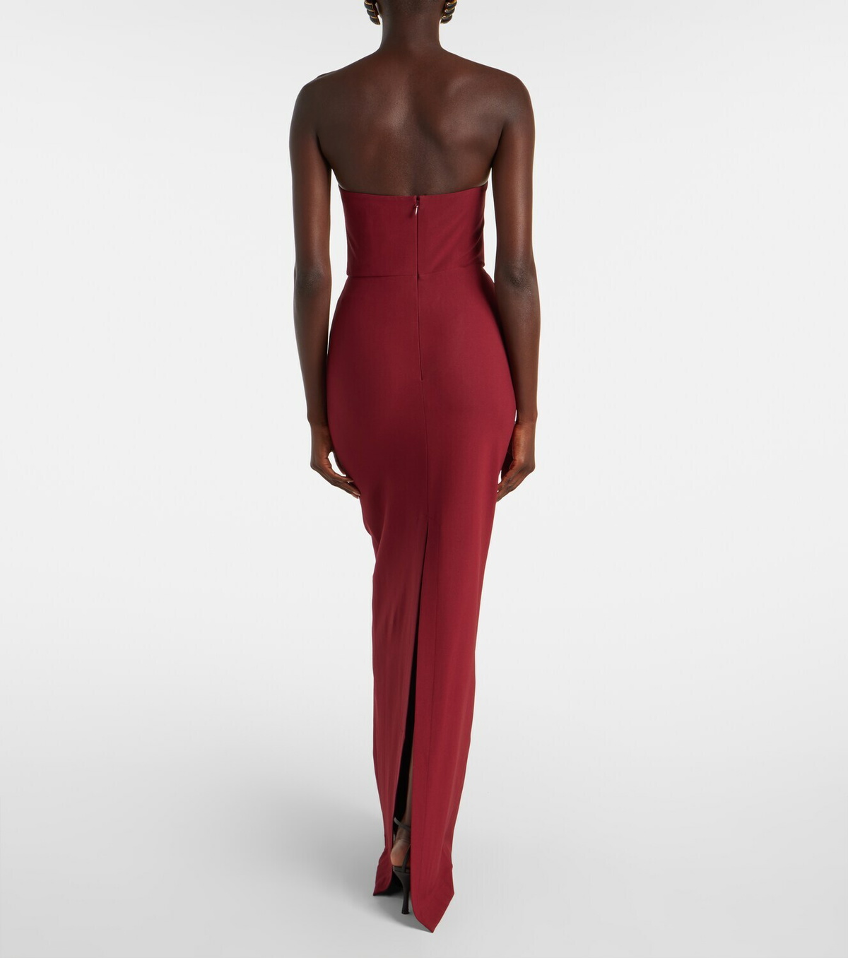 Nensi Dojaka Strapless gown