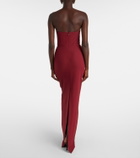 Nensi Dojaka Strapless gown