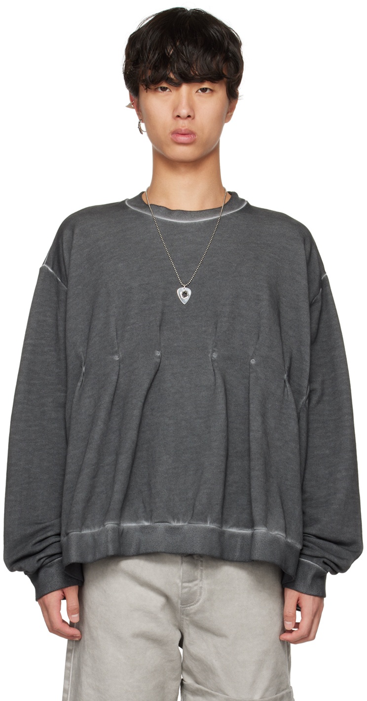 KUSIKOHC SSENSE Exclusive Gray Sweatshirt
