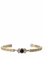 MAISON MARGIELA - Crystal Stone Cuff Bracelet