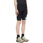 Satisfy Black TechSilk Evo 9 Half Tights Shorts