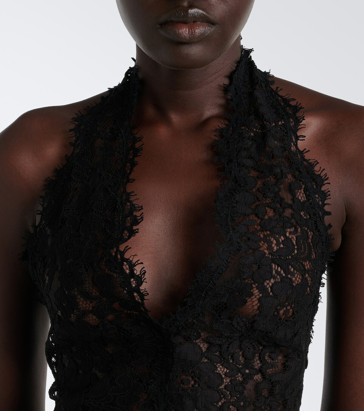 Stella McCartney Lace halterneck top