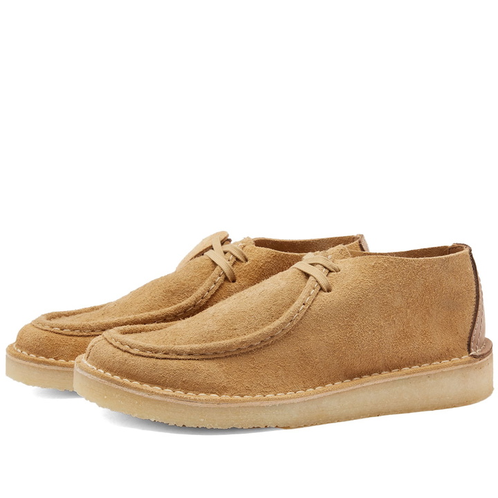 Photo: Clarks Originals Men's Desert Nomad in Light Tan Suede