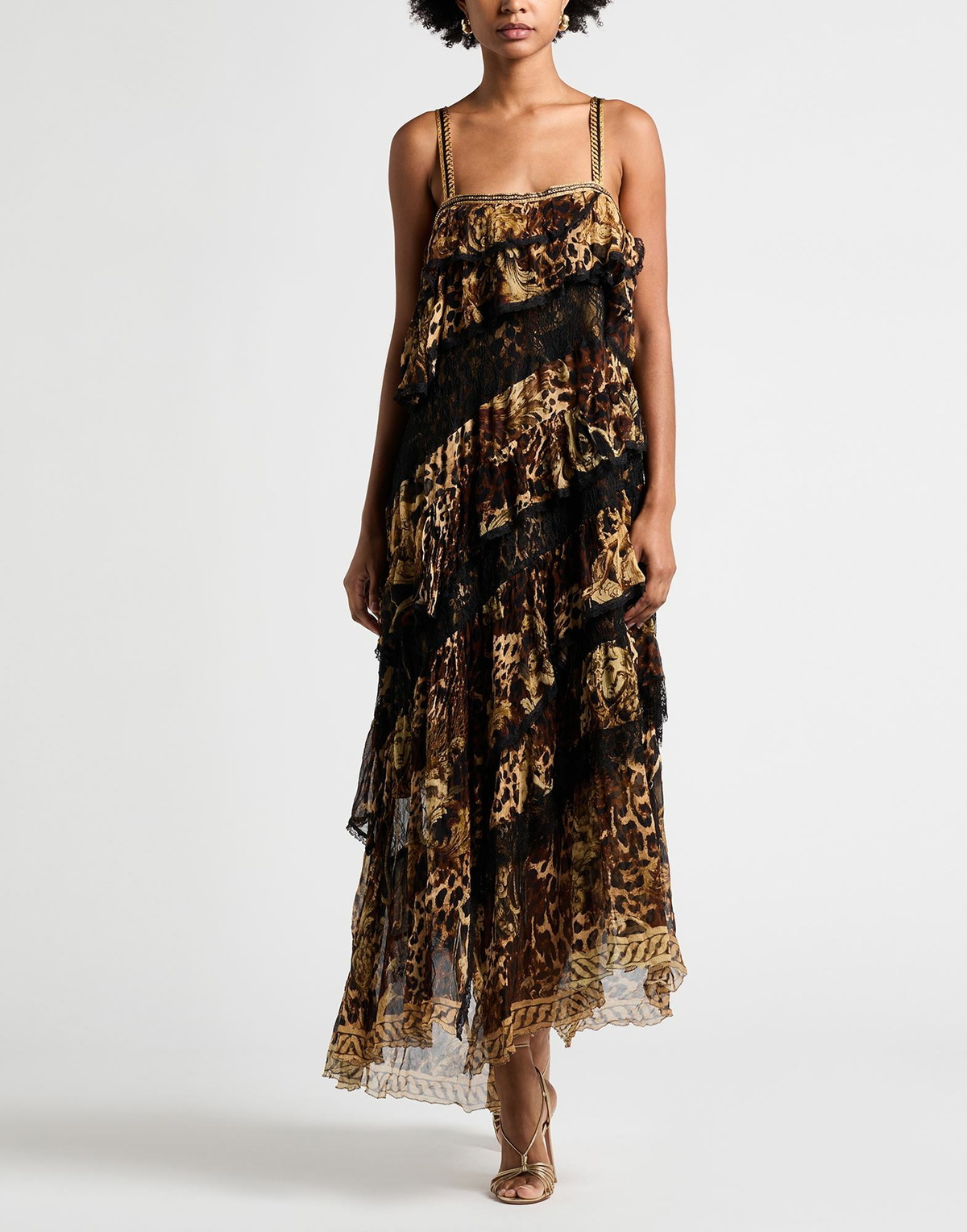Camilla Womens Maxi dress in Brown
