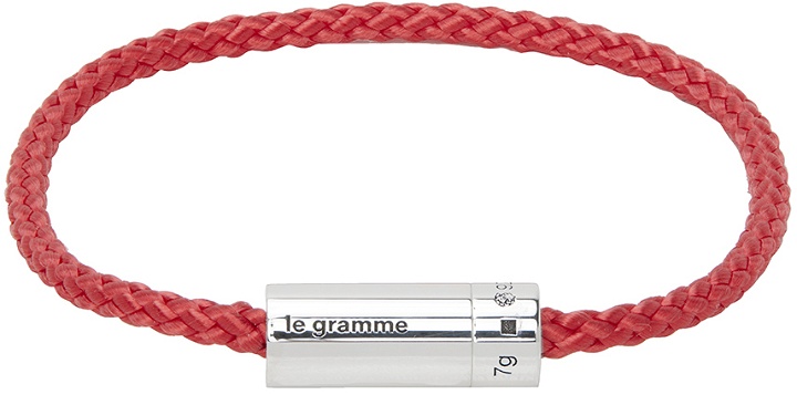 Photo: Le Gramme Red 'Le 7g' Nato Bracelet