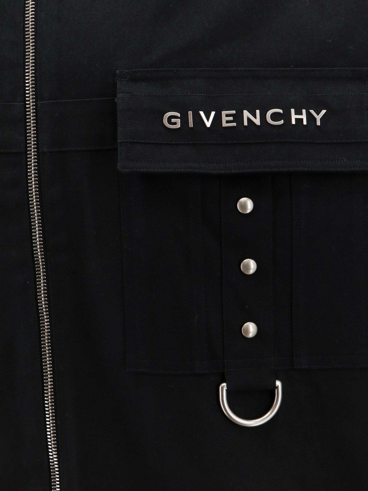 Givenchy Men's Cotton Shirt Black