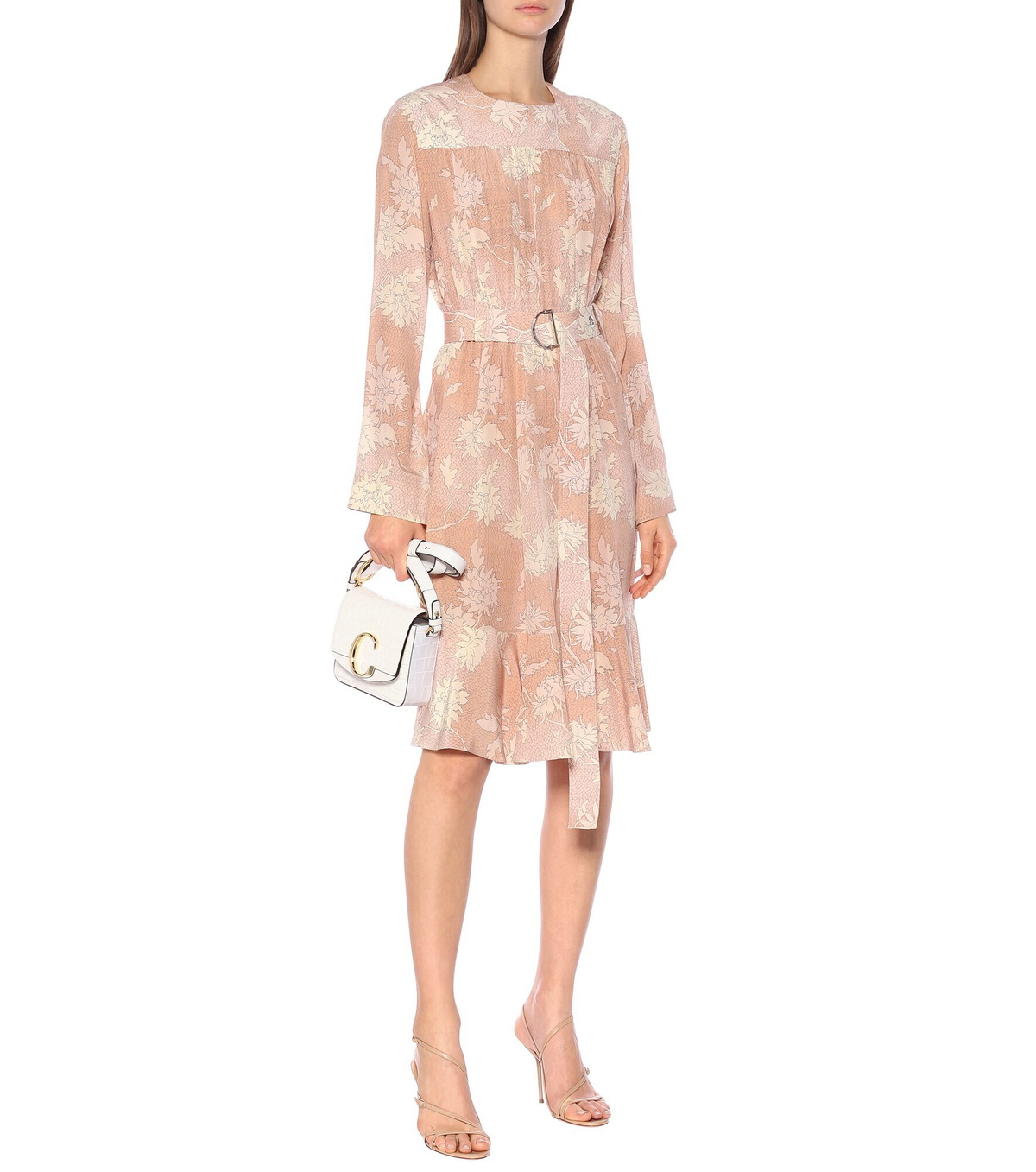 Chloé SS2006 Embroidered Silk Dress