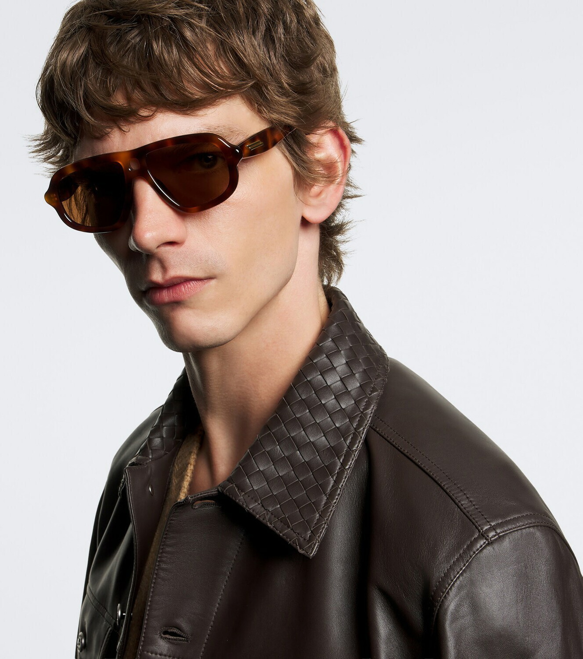 Bottega Veneta Aviator sunglasses